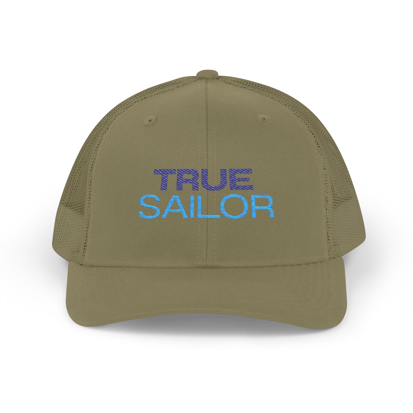 Nautical Snapback Trucker Cap - Sailboat Helm Mesh Hat - Sailing Gift for Men - Ocean Horizon Snapback - Premium Yacht Captain Boating Apparel