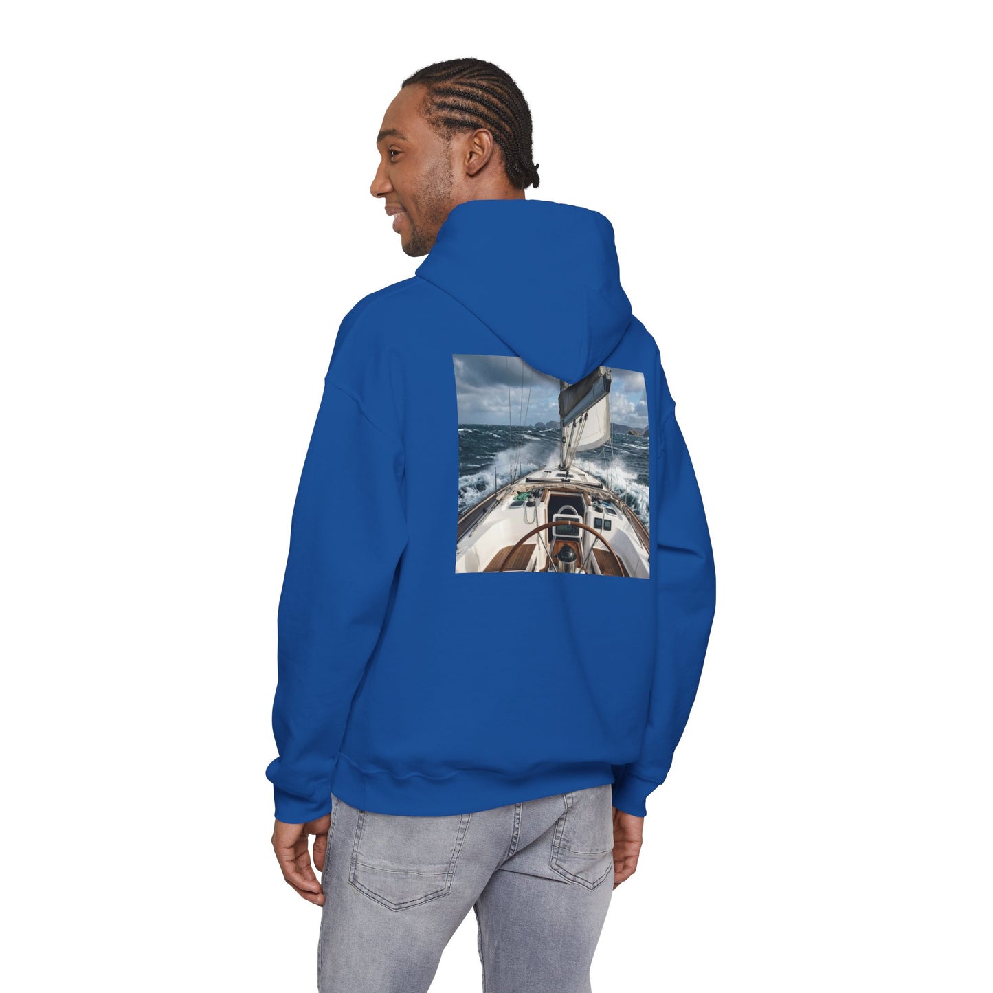 Sailor True Hoodie — Nautical Sailing Graphic Hooded Sweatshirt