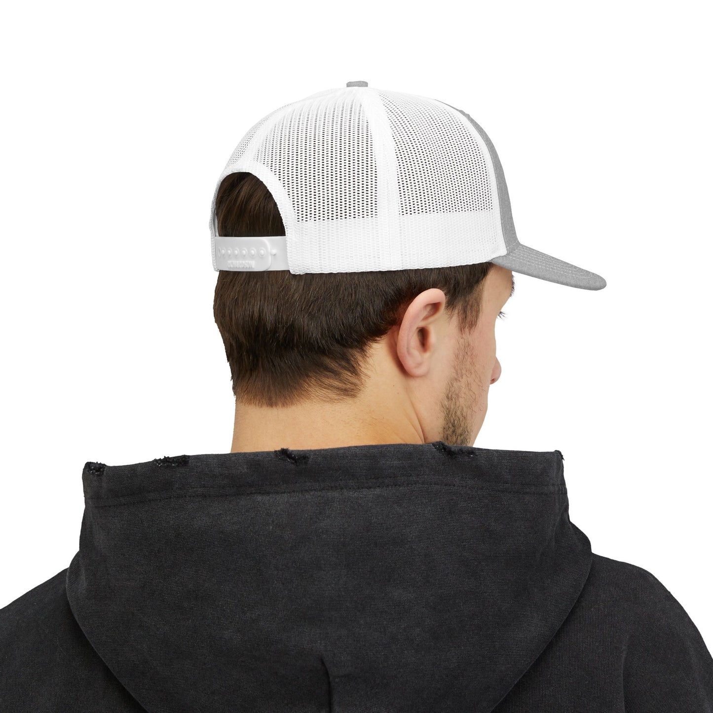 Nautical Snapback Trucker Cap - Sailboat Helm Mesh Hat - Sailing Gift for Men - Ocean Horizon Snapback - Premium Yacht Captain Boating Apparel