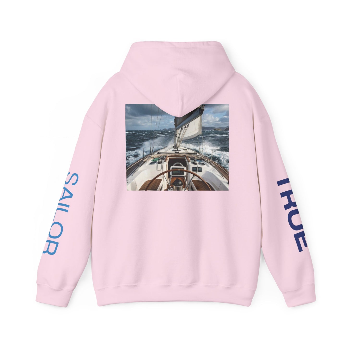 Sailor True Hoodie — Nautical Sailing Graphic Hooded Sweatshirt