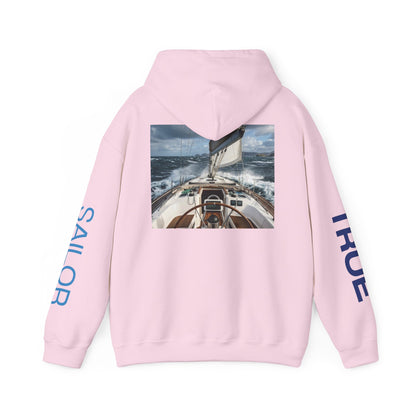 Sailor True Hoodie — Nautical Sailing Graphic Hooded Sweatshirt