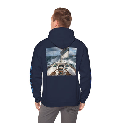 Sailor True Hoodie — Nautical Sailing Graphic Hooded Sweatshirt