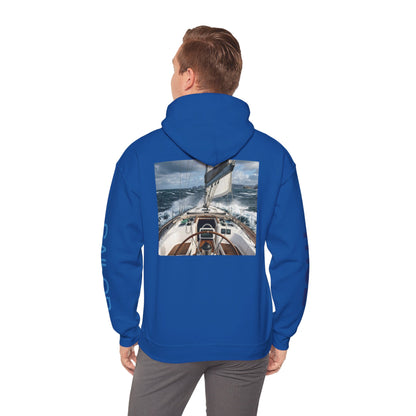 Sailor True Hoodie — Nautical Sailing Graphic Hooded Sweatshirt