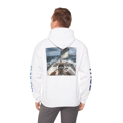 Sailor True Hoodie — Nautical Sailing Graphic Hooded Sweatshirt