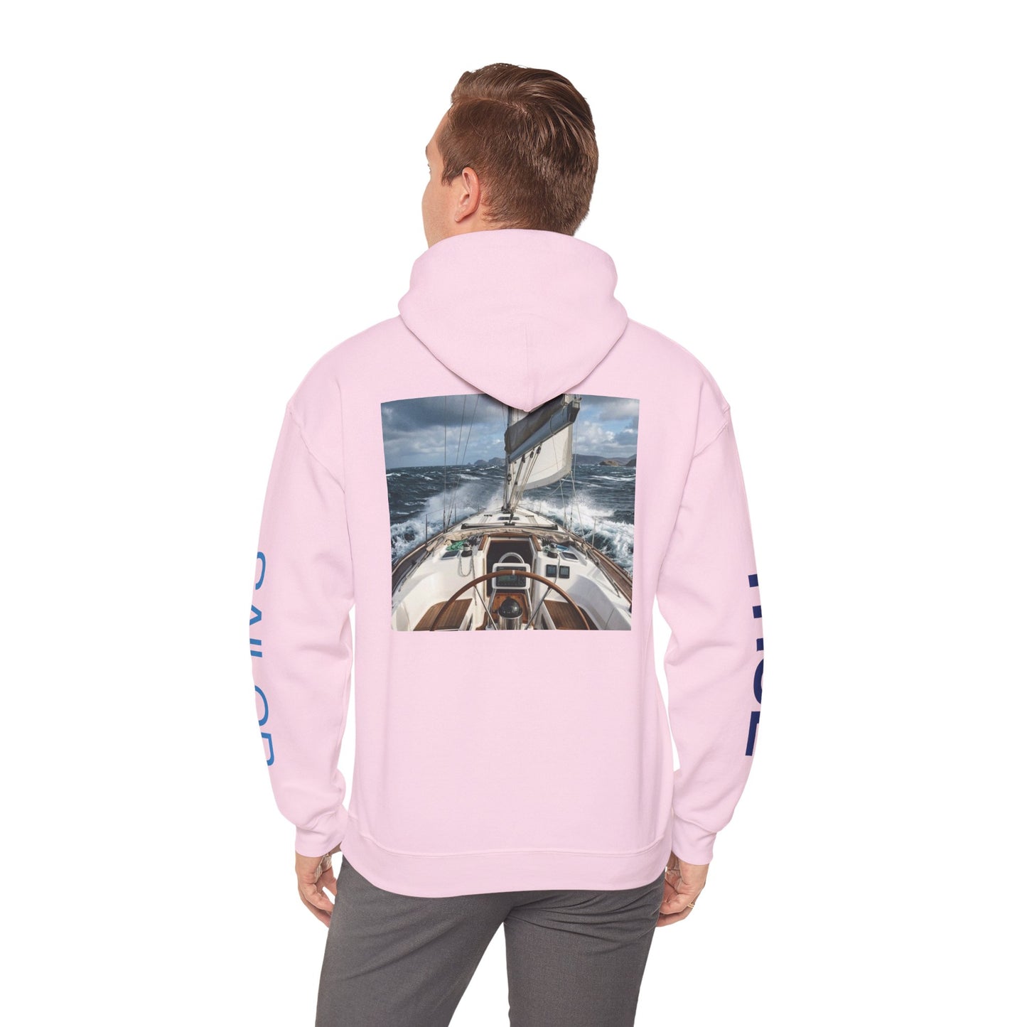 Sailor True Hoodie — Nautical Sailing Graphic Hooded Sweatshirt