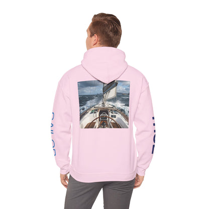 Sailor True Hoodie — Nautical Sailing Graphic Hooded Sweatshirt