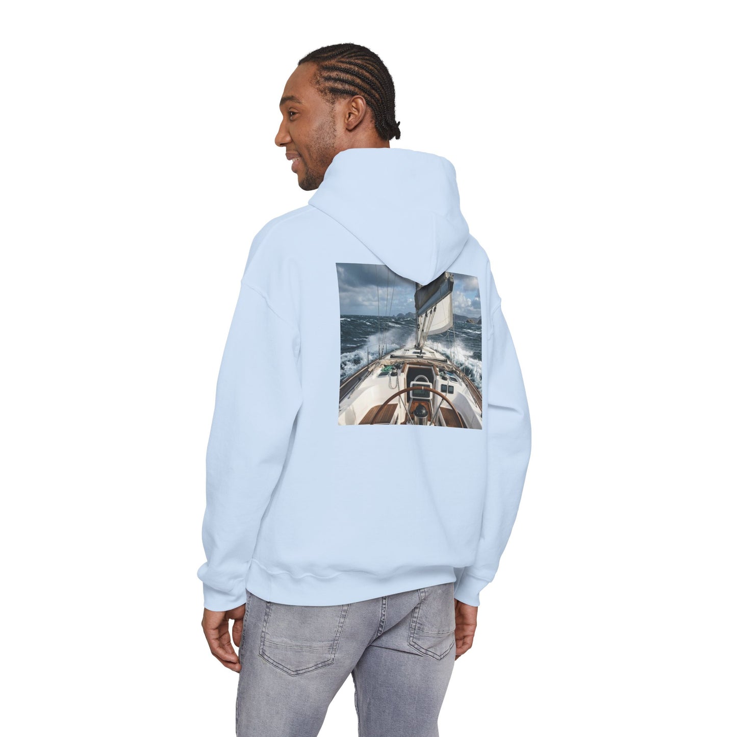 Sailor True Hoodie — Nautical Sailing Graphic Hooded Sweatshirt