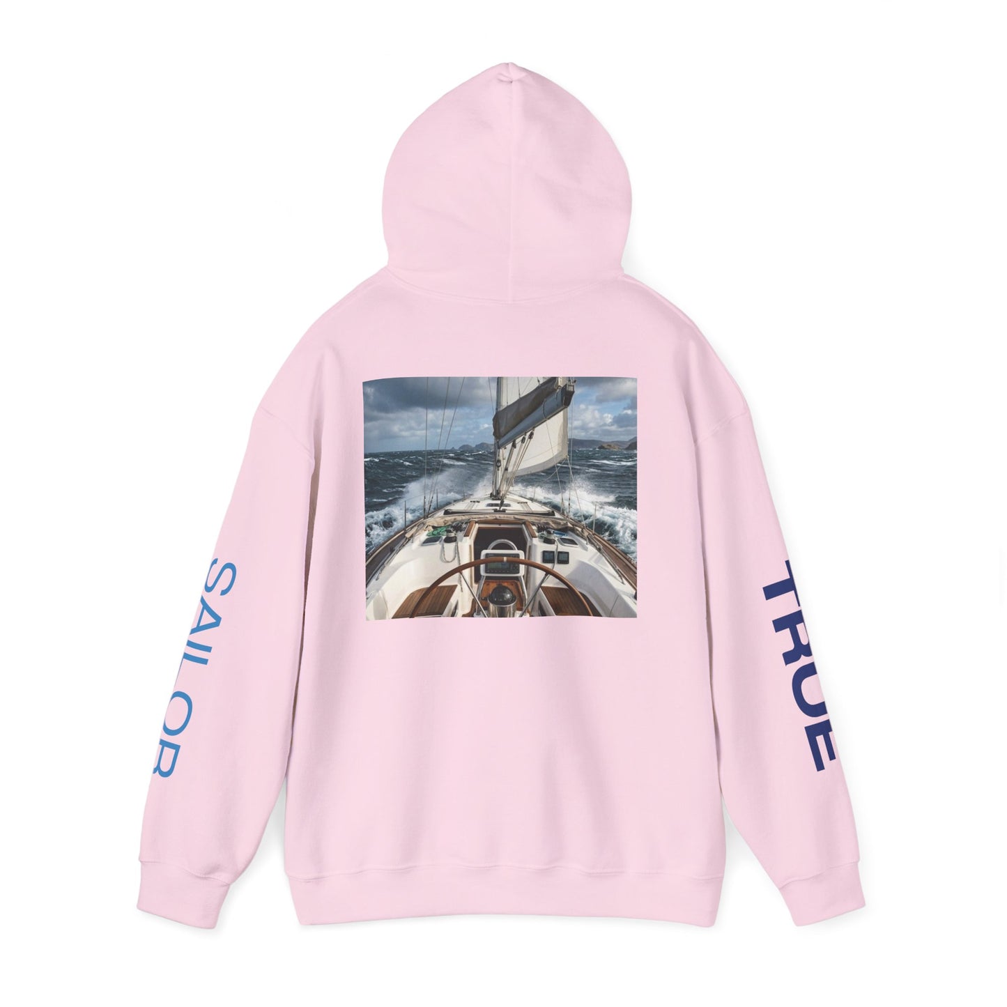 Sailor True Hoodie — Nautical Sailing Graphic Hooded Sweatshirt