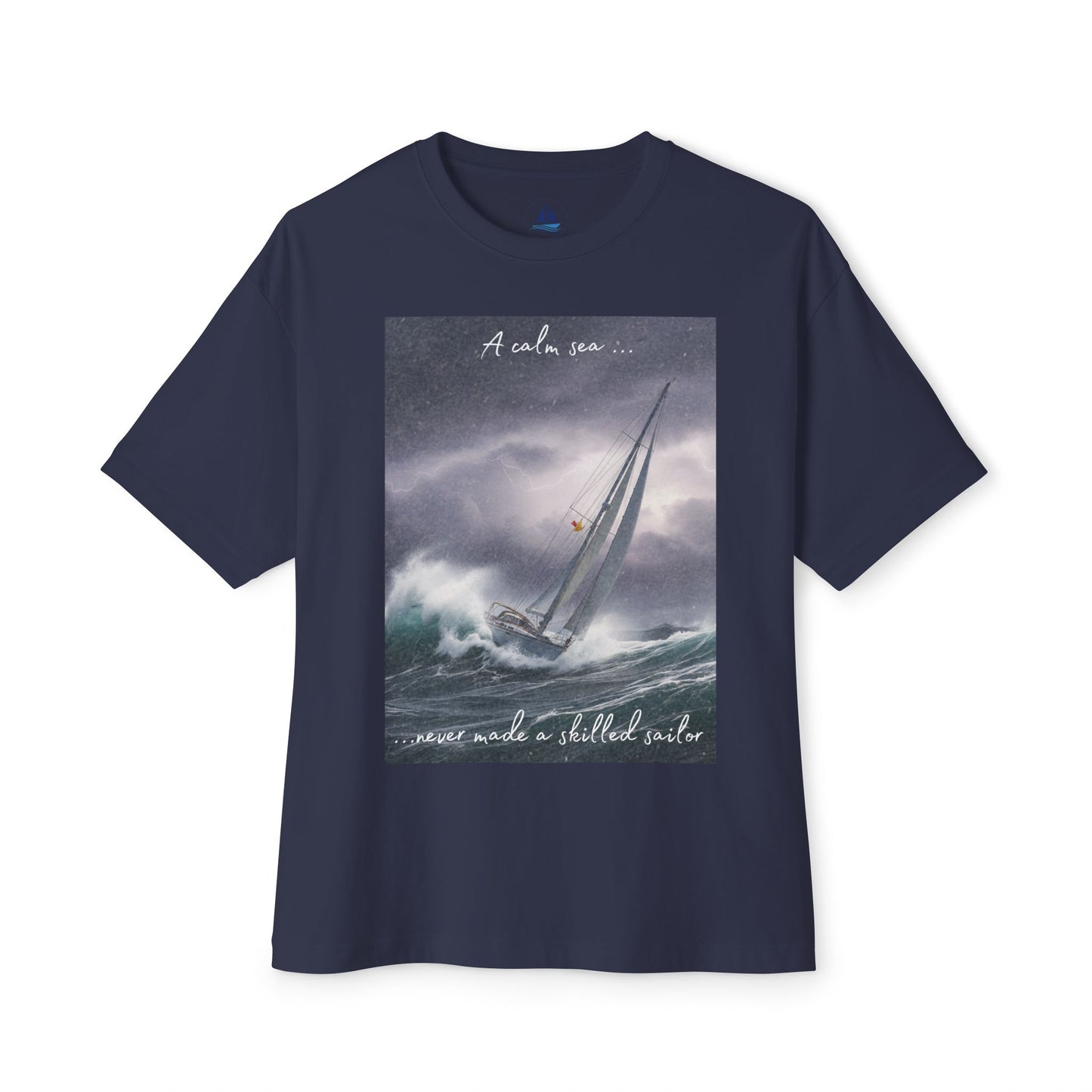 Unisex Nautical T-Shirt - "Skilled Sailor" Graphic Art