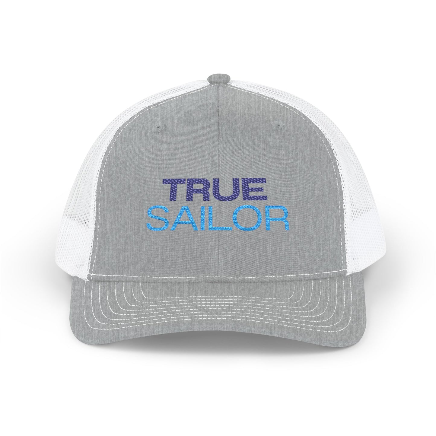 Nautical Snapback Trucker Cap - Sailboat Helm Mesh Hat - Sailing Gift for Men - Ocean Horizon Snapback - Premium Yacht Captain Boating Apparel