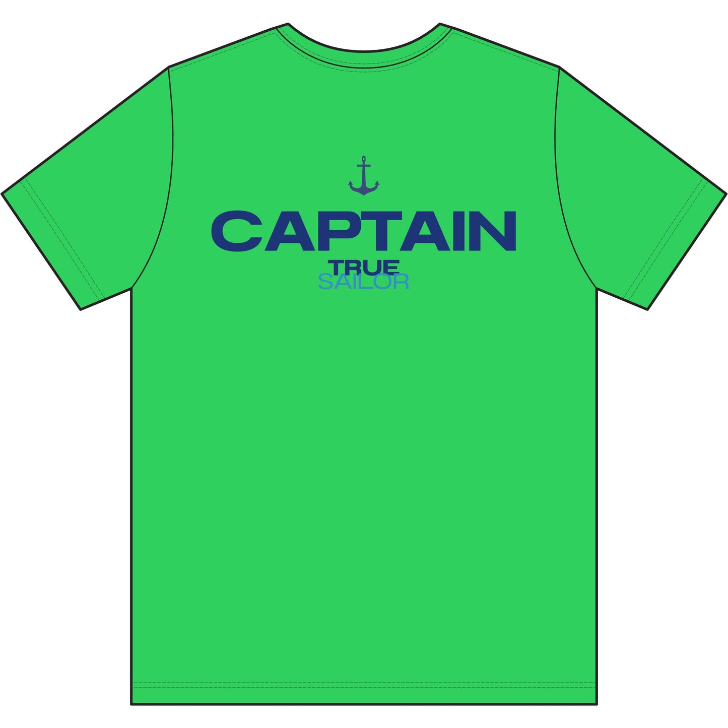 Captain Performance Tee | Nautical Sailboat|Logo Athletic Shirt | Sailing Gift for Men/Women | Moisture Wicking Ocean Apparel | UV Sun Protection Skipper Shirt