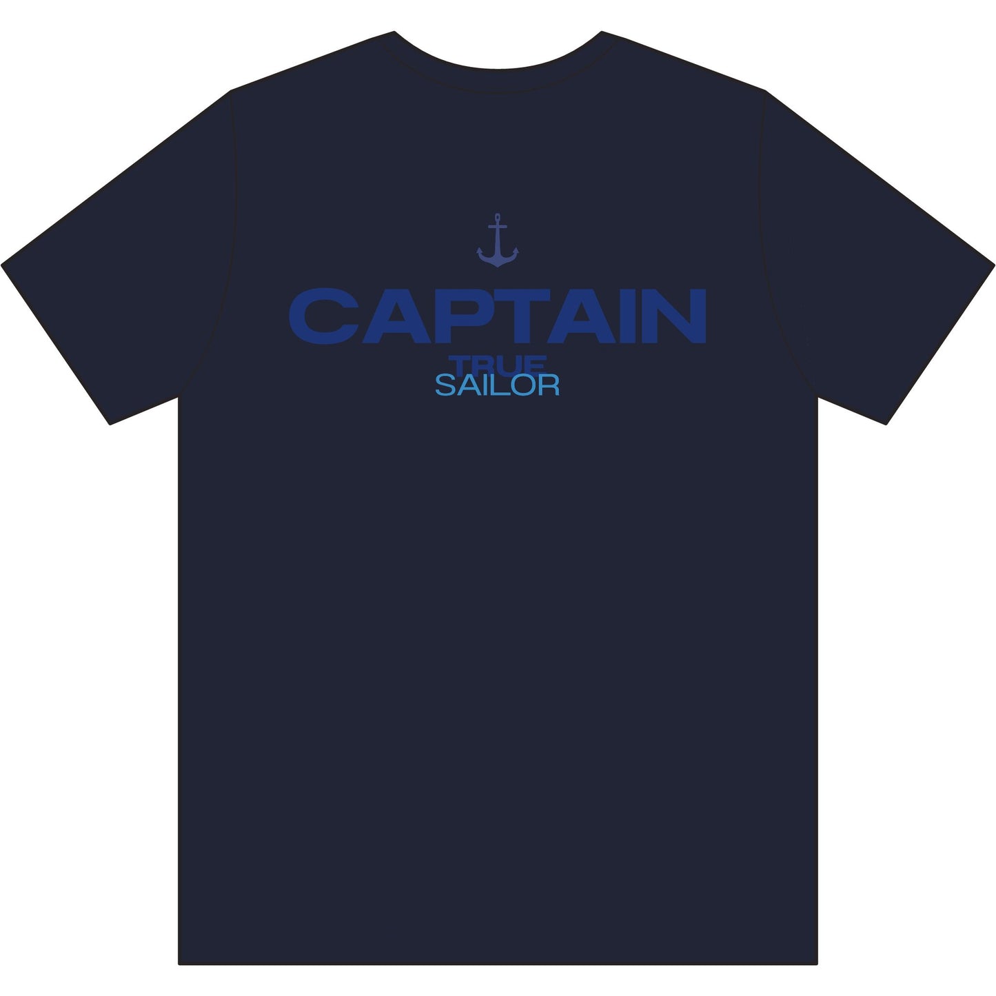 Captain Performance Tee | Nautical Sailboat|Logo Athletic Shirt | Sailing Gift for Men/Women | Moisture Wicking Ocean Apparel | UV Sun Protection Skipper Shirt