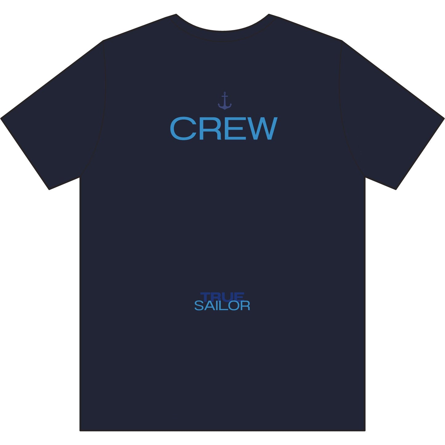 Crew Performance Tee - Nautical Sailboat Athletic Shirt - Sailing Gift for Men/Women - Matching Boat Crew Apparel - Moisture Wicking UV Sun Protection Shirt