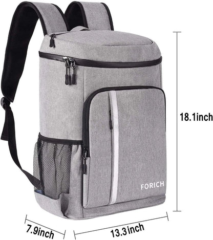  30-Can Leakproof and Waterproof Cooler Backpack | Insulated, Durable Gear for Hiking, Camping & Sailing