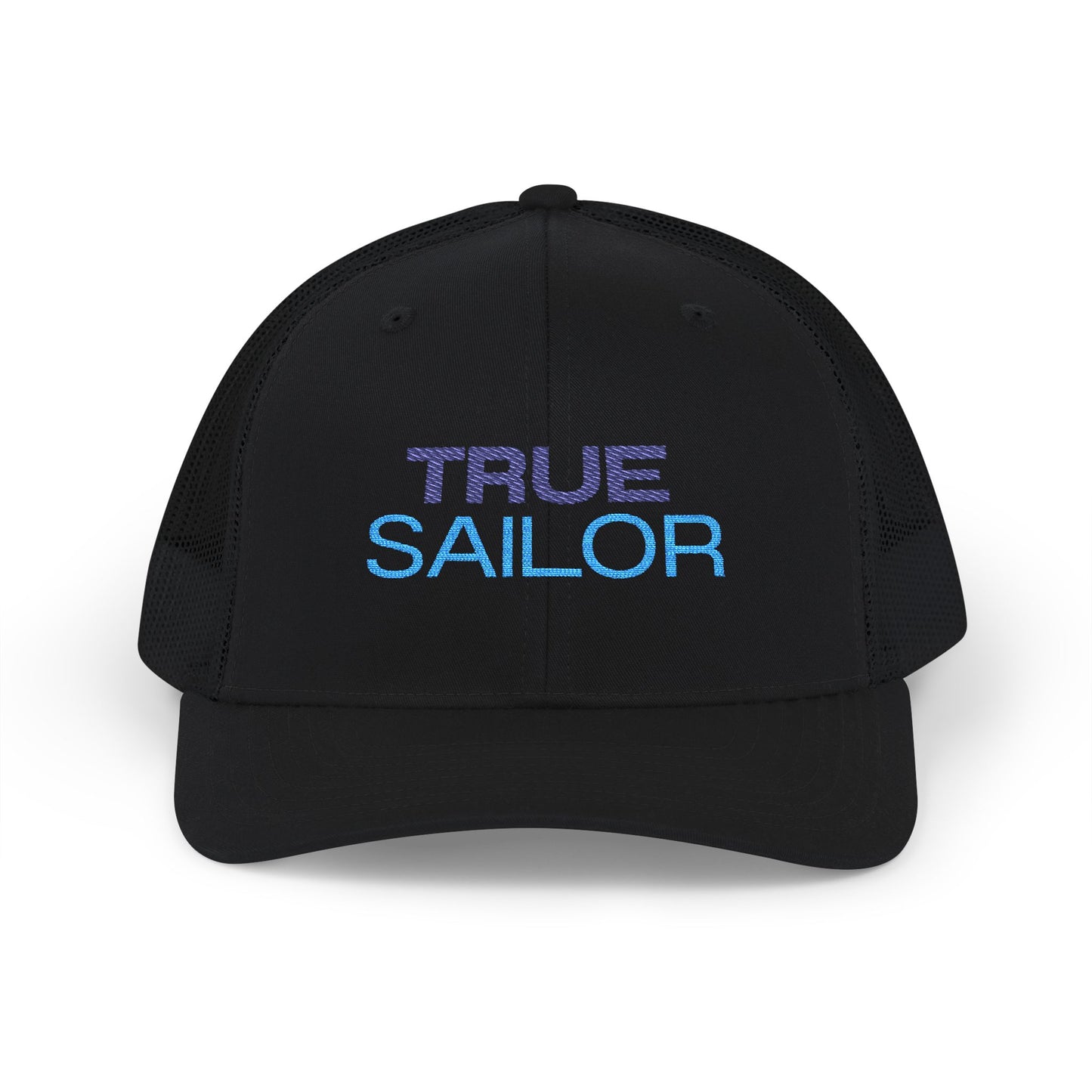 Nautical Snapback Trucker Cap - Sailboat Helm Mesh Hat - Sailing Gift for Men - Ocean Horizon Snapback - Premium Yacht Captain Boating Apparel