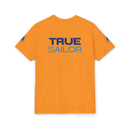 Sailing Sunset T-Shirt | Vintage Yacht Graphic Tee | Nautical Horizon Sailor Gift | Ocean Navigator Apparel | True Sailor Selected Crew