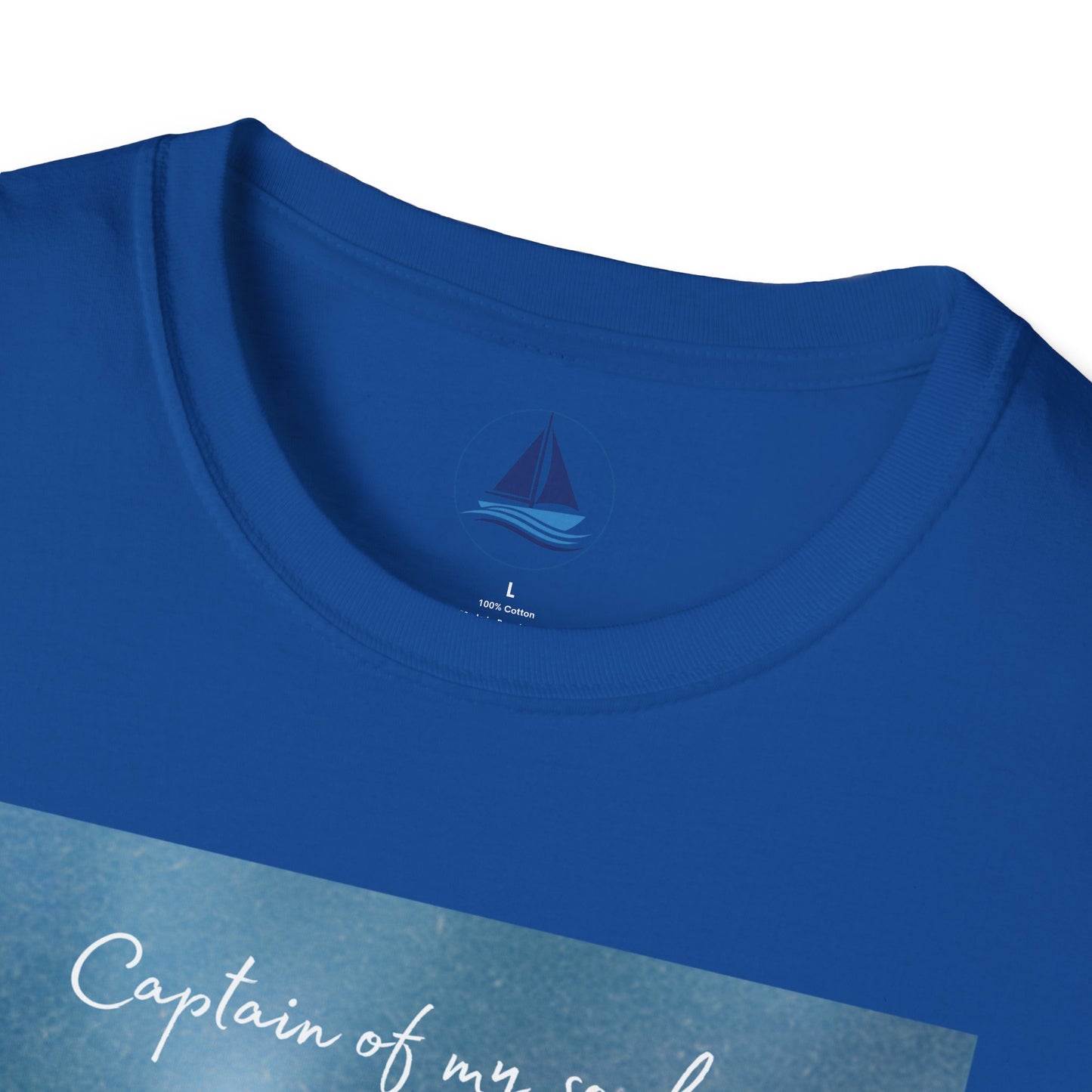 Sailboat Sunset T-Shirt – “Captains of my soul…sailor of my fate” Nautical Graphic Tee