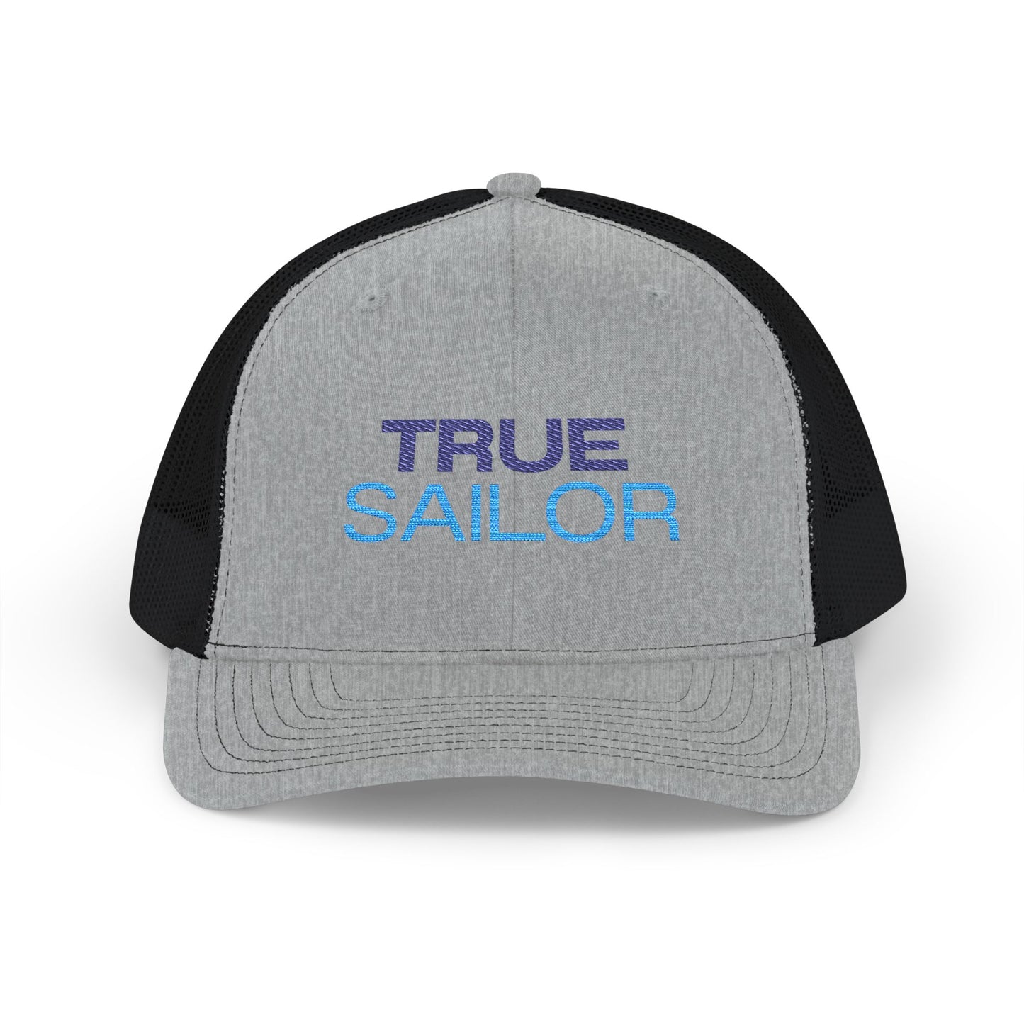 Nautical Snapback Trucker Cap - Sailboat Helm Mesh Hat - Sailing Gift for Men - Ocean Horizon Snapback - Premium Yacht Captain Boating Apparel