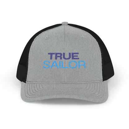 Nautical Snapback Trucker Cap - Sailboat Helm Mesh Hat - Sailing Gift for Men - Ocean Horizon Snapback - Premium Yacht Captain Boating Apparel