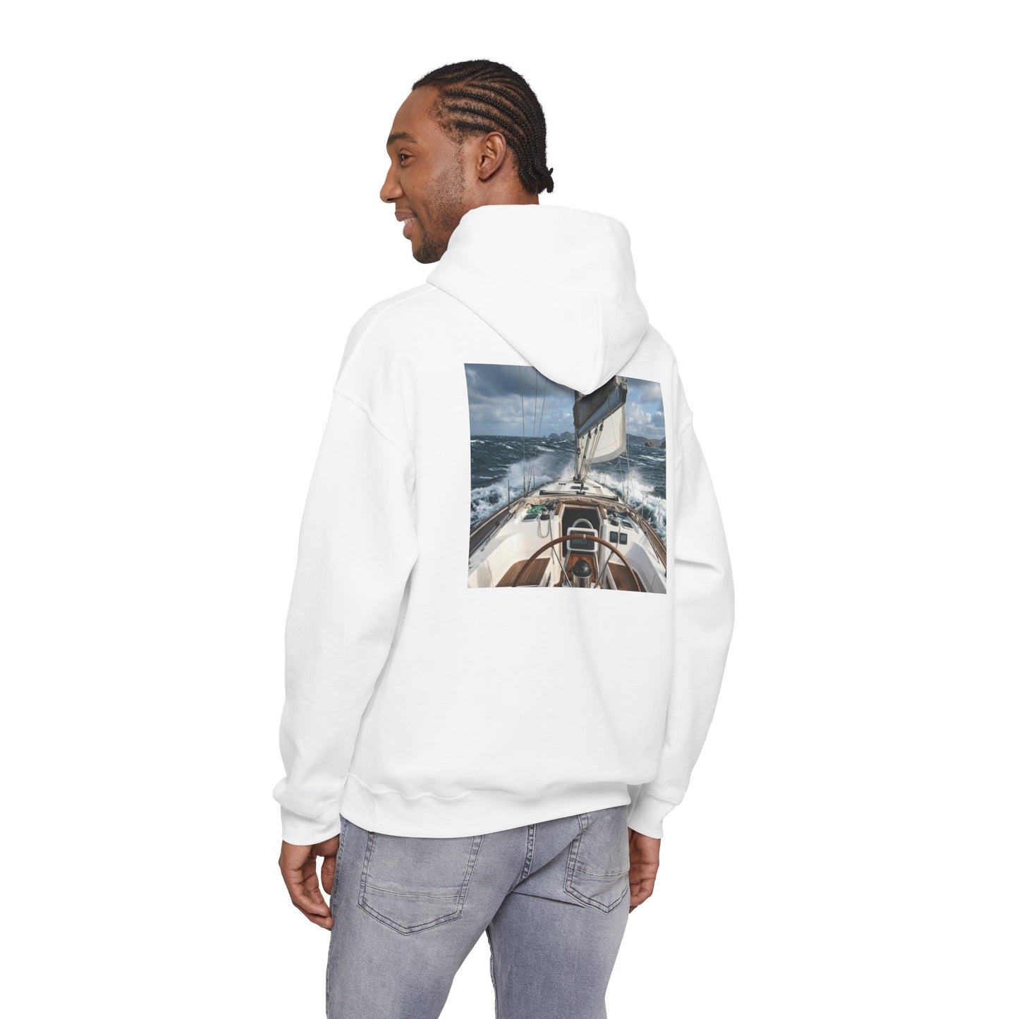 Sailor True Hoodie — Nautical Sailing Graphic Hooded Sweatshirt