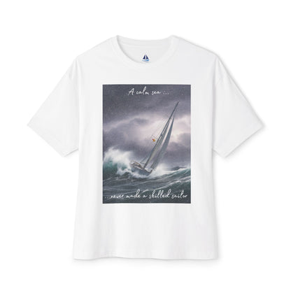 Unisex Nautical T-Shirt - "Skilled Sailor" Graphic Art
